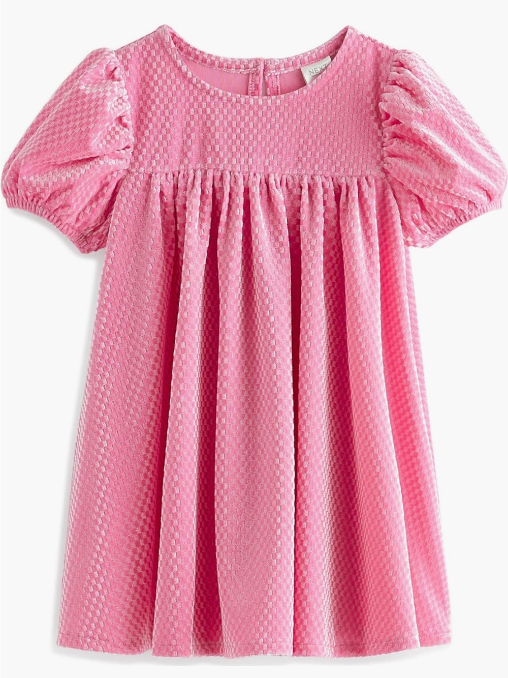 Next Velvet Puff Sleeve Party Dress